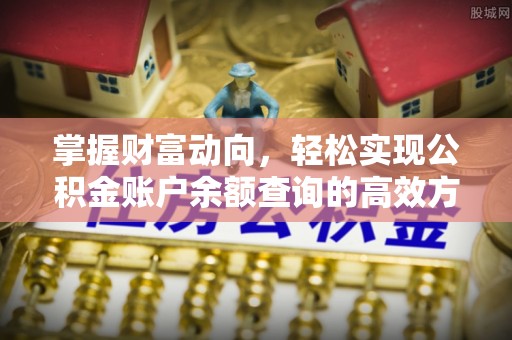 物业掌握财富动向，轻松实现公积金账户余额查询的高效方式