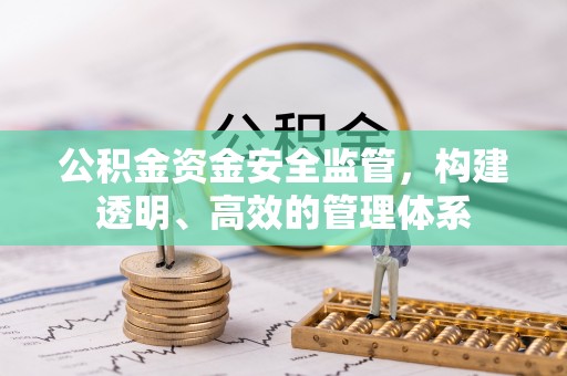 物业公积金资金安全监管，构建透明、高效的管理体系