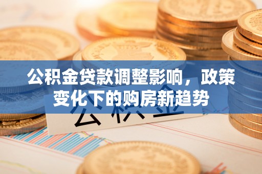物业公积金贷款调整影响，政策变化下的购房新趋势